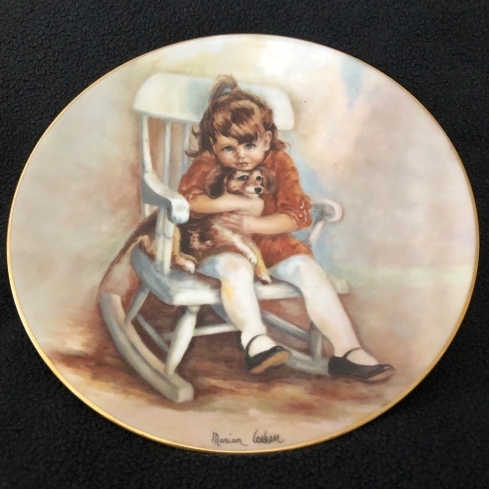 Haviland Marian Carlsen’s Amy & Snoopy Plate